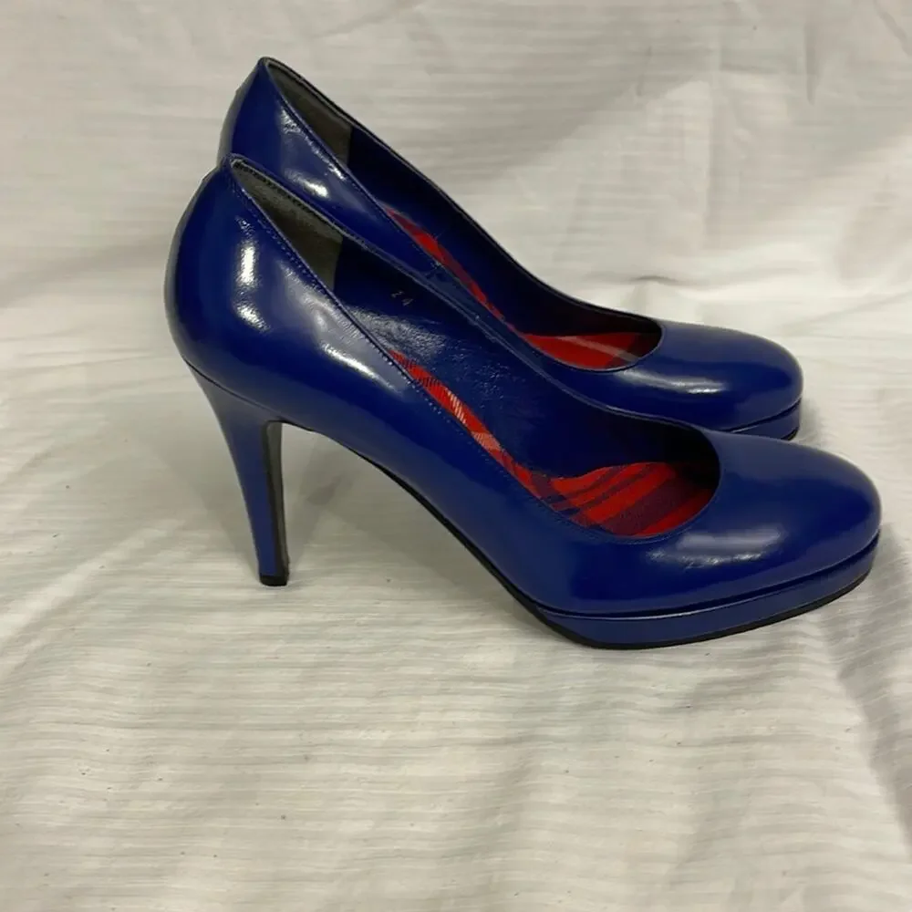JUNYA WATANABE Comme des Garcons Pump Heels Shoes Royal Blue Size 7